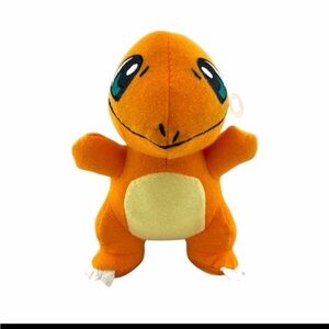 Pokemon Vibrant Orange and Cream Plush Toy
